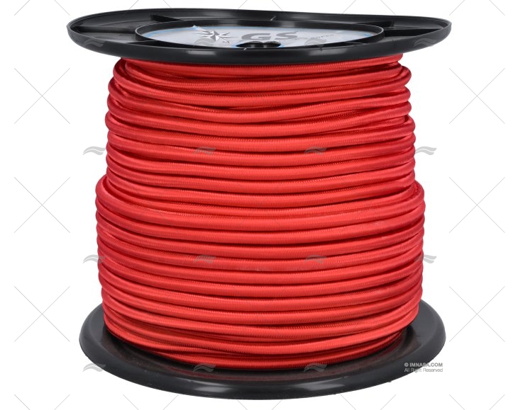 RED SHOCK CORD 10mm 100m