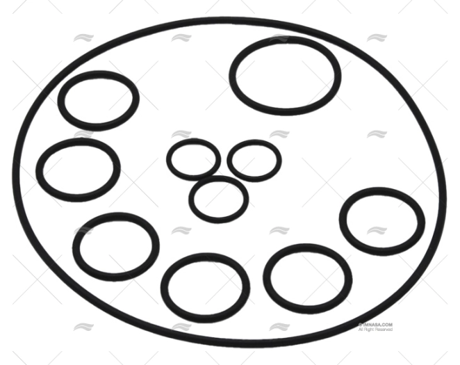 KIT RIPARAZIONE POMPA 20-H CAR LECOMBLE SCHMITT