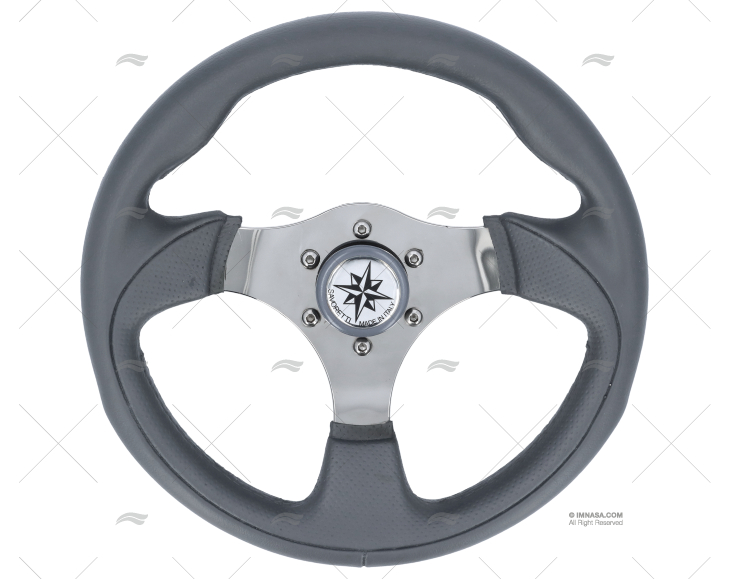 STEERING WHEEL T12G/30 GREY 300mm SAVORETTI ARMANDO