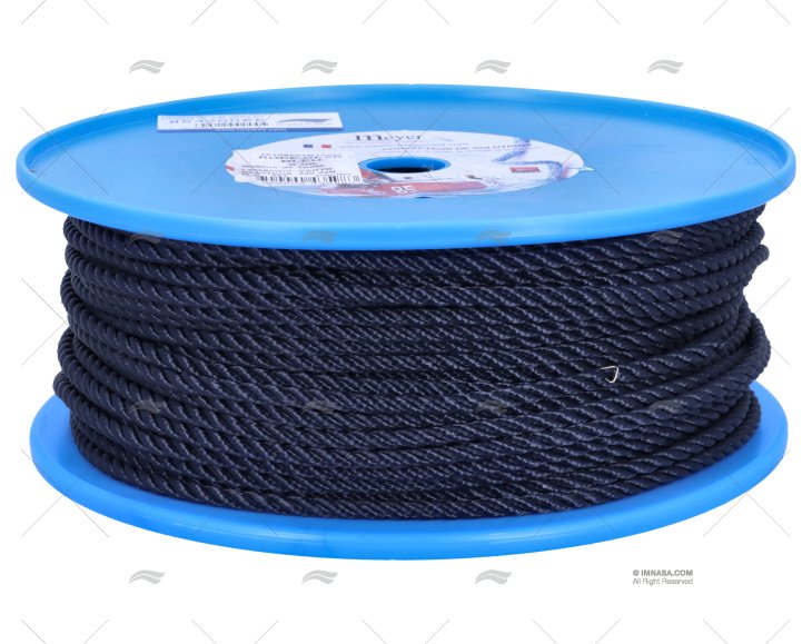 POLYAMIDE 211 BLEU MARINE 6mm MEYER