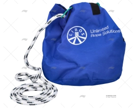 CABO HANDY ÂNCORA 14mm BRANCO/AZUL 40m LIROS