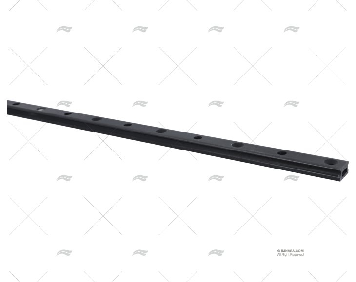 TRILHO PARA TRAVÃO PISTÃO T/1 1,5m PRETO LEWMAR