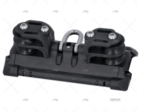 CARRO TB C/MANILHA 2 ROLD. DUPLO.LINHA.CONTROLO LEWMAR