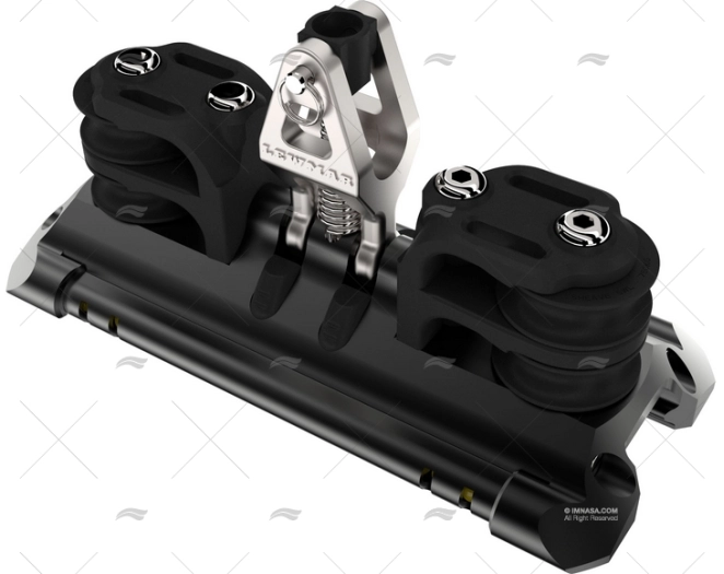 CARRELLO SZ1 CON BASE VERTICALE/2 DOPPIO PULEGGIA. LEWMAR