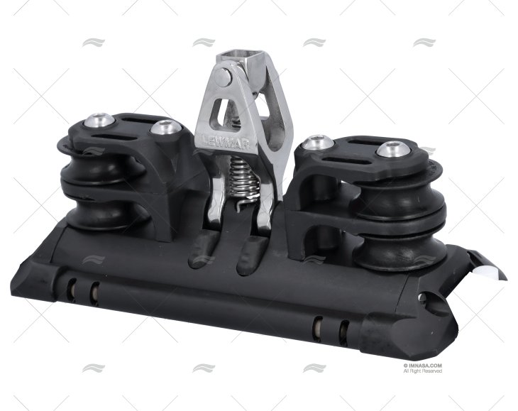 CARRO TB C/BASE VERTICAL 2 ROLDANAS DUPLAS LINHA C SZ2 LEWMAR