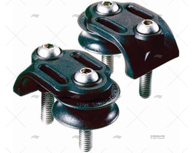 ASSEMBLAGGIO PULEGGIA SINGOLA LINEA.CONT C/VITE LEWMAR