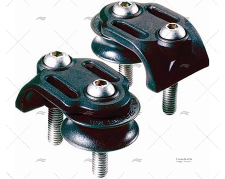 ASSEMBLAGGIO PULEGGIA SINGOLA LINEA.CONT C/VITE LEWMAR