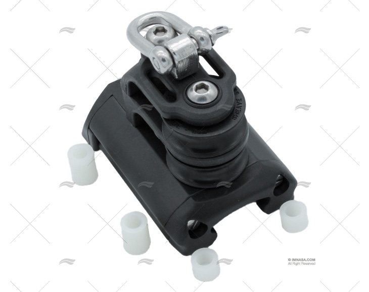 BATENTE 2 ROLDANAS LINHA CONTROLO + SUPORTE LEWMAR
