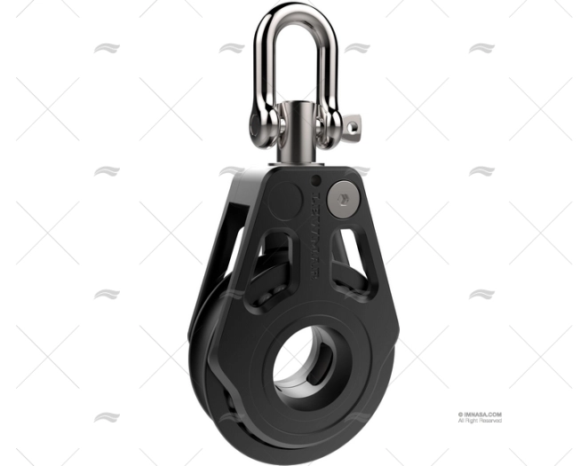 PULEGGIA RACING SINGOLA DA 60mm LEWMAR