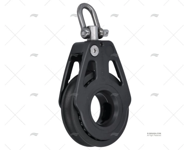 SIMPLE RACING PULLEY 80mm max. 12mm LEWMAR