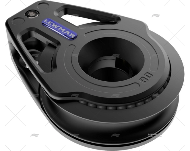 POULIE SIMPLE 60mm  HAUTE CHARGE LEWMAR