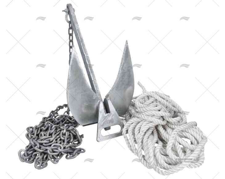 MOORING KIT WITH ANCHOR 20kg