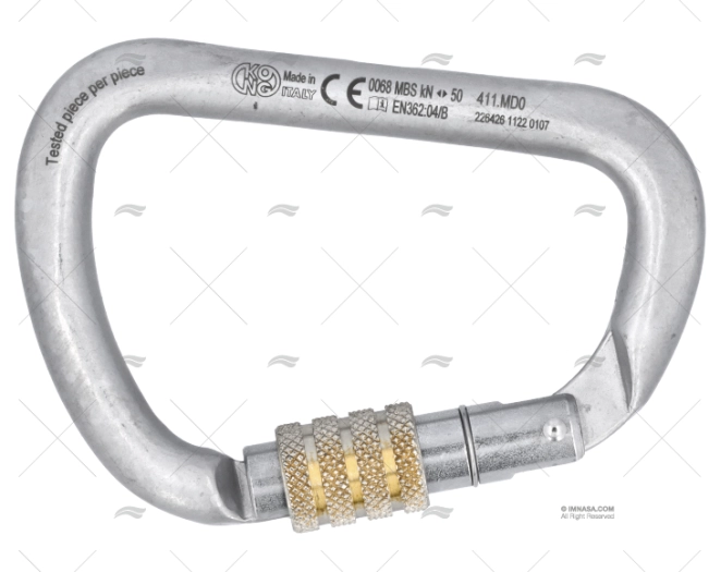 CARABINER C/S CONN. KL X-LARGE CARABINER C/S CONN. KL X-LARGE