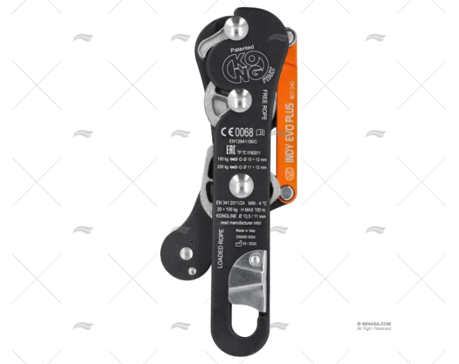 DESCENDEUR CORDE INDY EVO