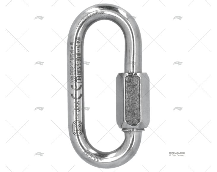 ELO S/S OVAL QUICK LIGAÇÃO 8mm KONG