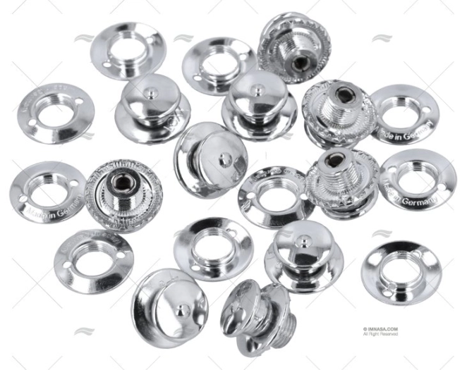 BOUTON FEMELLE LOXX POUR OEILLET (10u)