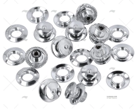 BOTÃO LOXX FEMININO PARA ILHÓ (10u)