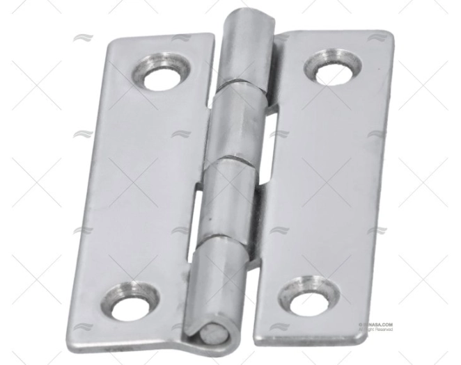 CERNIERA 50 X 28mm INOX 304