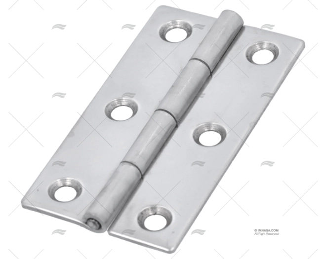 CERNIERA 76 X 41mm INOX 304