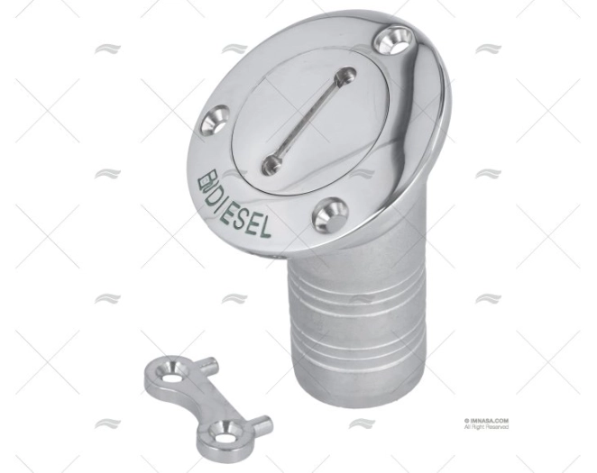 TAPPO DIESEL 38mm INOX 30º