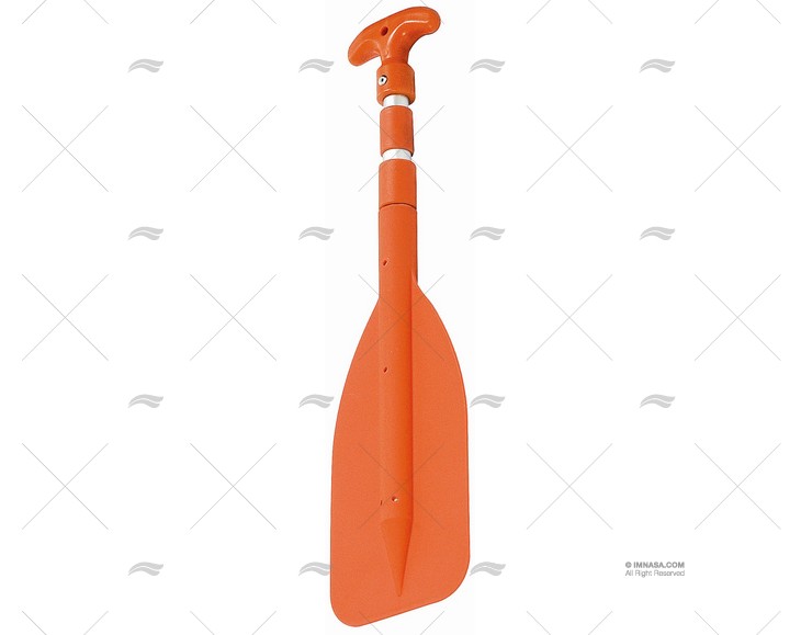 REMO TELESCOPICO NARANJA 56-107cm