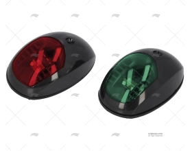 LUZ NAVEGAÇÃO KIT BR/ST LED 12V PRETA