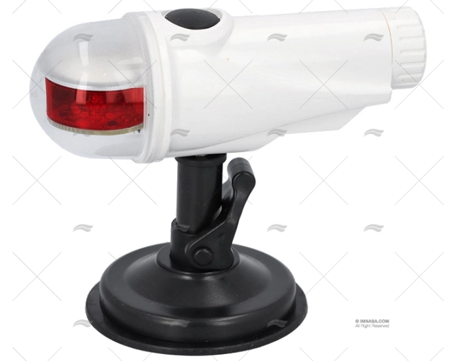 LUCE BICOLORE LED BATTERIE 90º VENTOSA