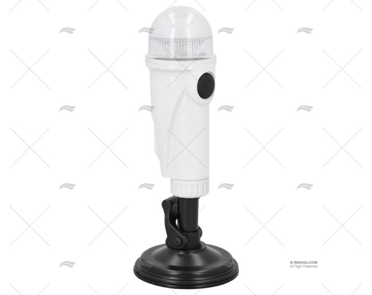 LUZ DE TOPE LED BATERIAS 180º VENTOSA 20