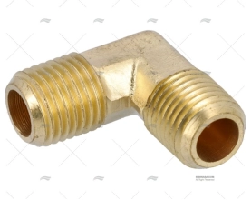 BRASS ELBOW RACCORD 1/4"NPT X 1/8"NPT