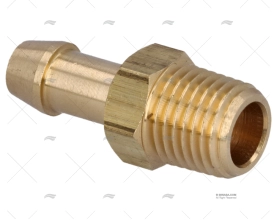 BRASS FITTING RACCORD HOSE 1/4"NPT