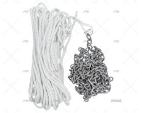 FUNDEIO 30m x  8mm + 5m CORRENTE 6mm