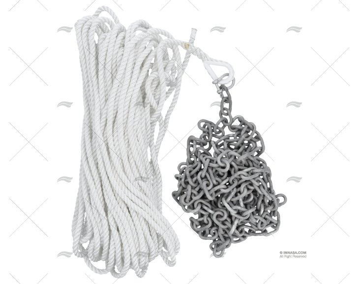 FUNDEIO 30m x  8mm + 5m CORRENTE 6mm