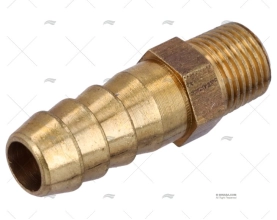 CONNETTORE UNIVERSALE TUBO 3/8"-1/8"NPT