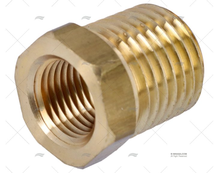 RIDUTTORE RACCORDO 1/4" NPT MASCHIO -1/8" FEMMINA