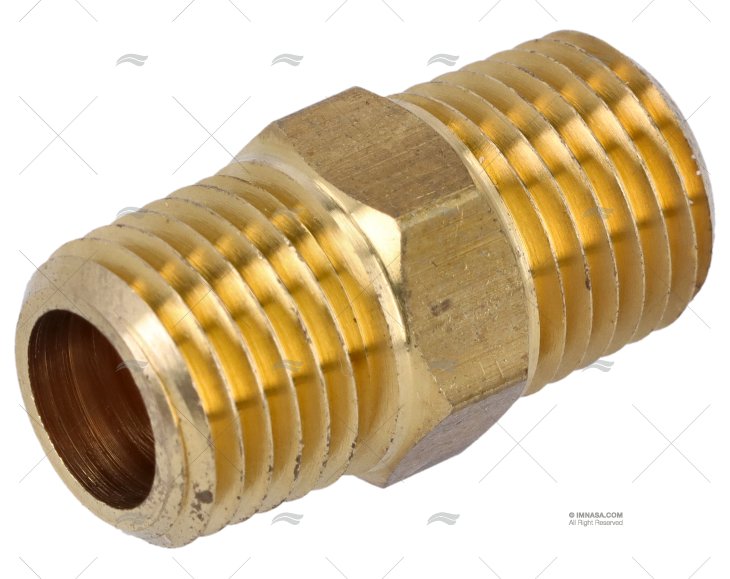 CONECTOR RACCORD MACHO 1/4"