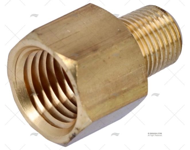 RIDUTTORE RACCORDO 1/4" NPT FEMMINA-1/8" FN