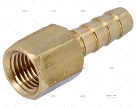 BRASS FITTING  1/4"FNPT TO HOSE 5/16"