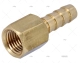 BRASS FITTING  1/4"FNPT TO HOSE 5/16"