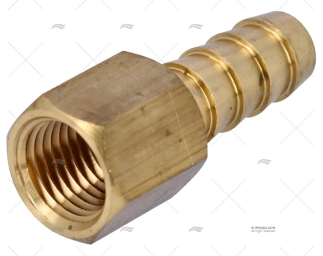 CONECTOR FÊMEA 1/4" TUBO 3/8"