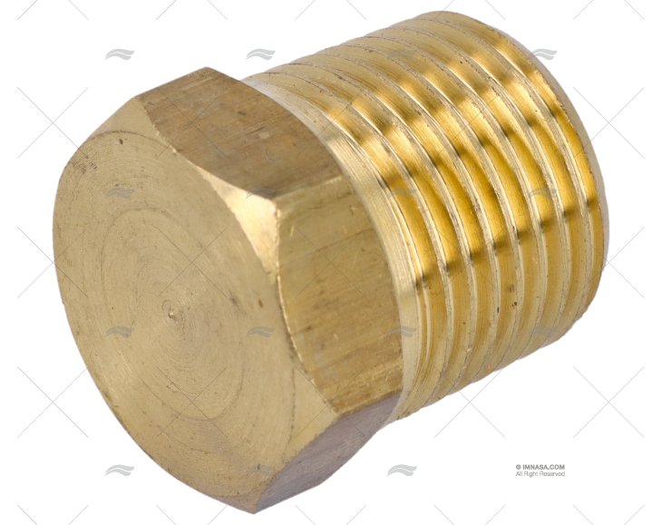 TAMPÃO BRONZE 3/8" NPT