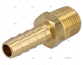 BRASS FITTING  HOSE 10mm -RAC 3/8"