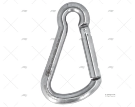 MOSQUETÃO SEM OLHAL 100 INOX ARNÊS KONG
