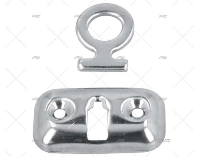 FIXAÇÃO DEFENSA REMOVÍVEL INOX