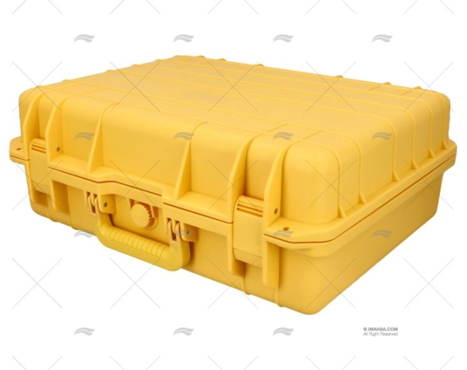 CAIXA ESTANQUE  515x415x200 AMARELA