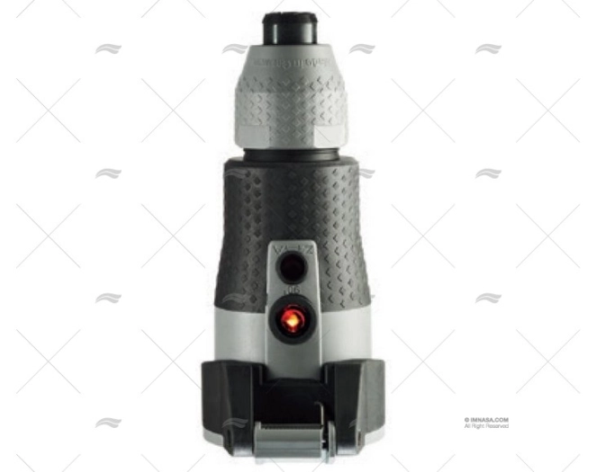 FEMALE CONNECTOR ELAMID EXTRA BLUE IP44