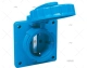 SCHUCO OUTLEED FEMALE 75x75mm BLUE IP68