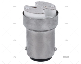 ADAPTADOR BASE BA15D    PARA LED G4-MR11-MR