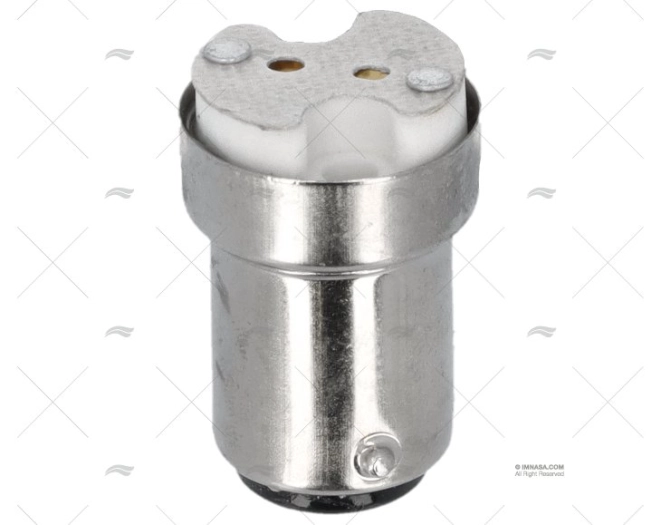 ADATTATORE BASE BAY15D PER LED G4-MR11-MR18