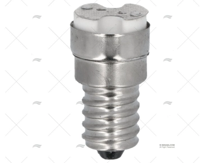 ADAPTADOR BASE E14          PARA LED G4-MR1