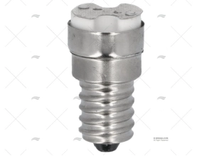 ADAPTADOR BASE E14          PARA LED G4-MR1